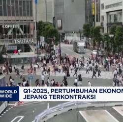 Video: Q1-2025, Pertumbuhan Ekonomi Jepang Terkontraksi 0,2%