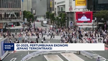 Video: Q1-2025, Pertumbuhan Ekonomi Jepang Terkontraksi 0,2%
