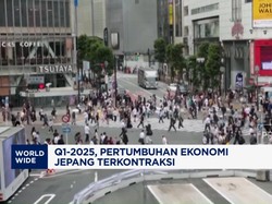 Video: Q1-2025, Pertumbuhan Ekonomi Jepang Terkontraksi 0,2%