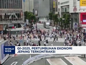 Video: Q1-2025, Pertumbuhan Ekonomi Jepang Terkontraksi 0,2%
