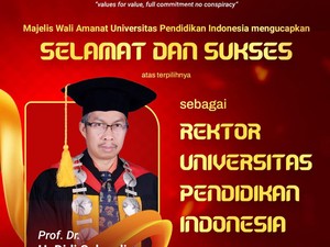 Didi Sukyadi Terpilih Sebagai Rektor UPI 2025-2030