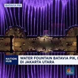 Video: Water Fountain Batavia PIK, Hiburan Gratis di Jakarta Utara