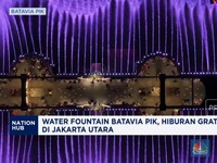 Video: Water Fountain Batavia PIK, Hiburan Gratis di Jakarta Utara