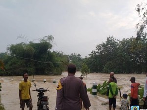 Banjir di Bojonegoro Hanyutkan Ternak hingga Rumah Warga
