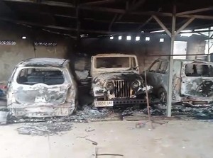 Kerusuhan di Lampung Dipicu Kasus Penusukan: 3 Bangunan-15 Kendaraan Dibakar