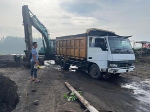 Polisi Gerebek Tambang Pasir Diduga Ilegal di Kali Progo Kulon Progo