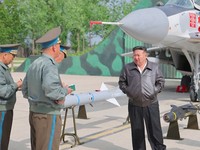 Video: Siaga Perang, Kim Jong Un Awasi Langsung Latihan Militer