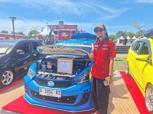 Mobil Tema Racing Look Mejeng di Daihatsu Kumpul Sahabat Tangerang