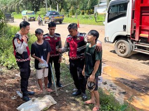 Preman Bersajam Diringkus Saat Pungli di Musi Rawas