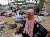 Potret Horor Kamp Pengungsi Khan Younis Gaza Disapu Rudal Israel!