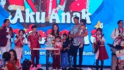 Tasya Kamila Eksplorasi Bakat Musik Arrasya Lewat Lagu Anak