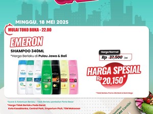 Merapat! Beli Sampo Lebih Murah di Transmart Full Day Sale