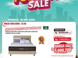 Cuma di Transmart Full Day Sale, Tempat Tidur Diskon hingga Rp 13 Jutaan