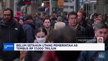 Video: Belum Setahun, Utang Pemerintah AS Tembus Rp 17.000 Triliun