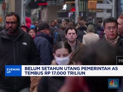 Video: Belum Setahun, Utang Pemerintah AS Tembus Rp 17.000 Triliun