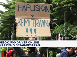 Video: Besok, 500 Driver Online Siap Demo Besar-Besaran