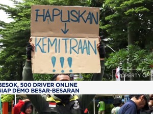 Video: Besok, 500 Driver Online Siap Demo Besar-Besaran