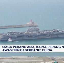 Video: Kapal Nuklir AS Awasi 'Pintu Gerbang' China-Harga Emas Terbang