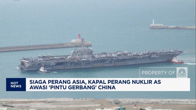 Video: Kapal Nuklir AS Awasi 'Pintu Gerbang' China-Harga Emas Terbang