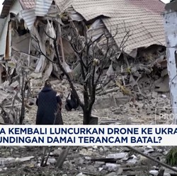 Video: Rusia Kembali Luncurkan Drone ke Ukraina, Batal Damai ?