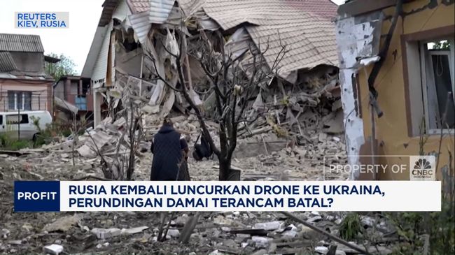 Video: Rusia Kembali Luncurkan Drone ke Ukraina, Batal Damai ?