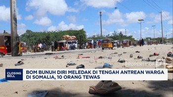 Video: Bom Bunuh Diri Meledak di Somalia, 10 Orang Tewas