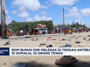 Video: Bom Bunuh Diri Meledak di Somalia, 10 Orang Tewas