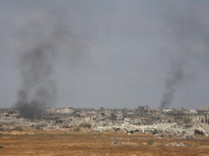 Video Sejumlah Ledakan Terjadi di Gaza