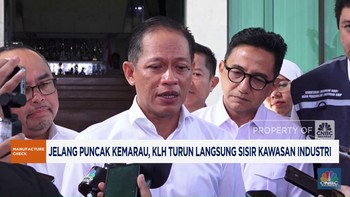 Video: Jelang Puncak Kemarau, KLH Sisir Kawasan Industri
