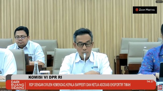 Kemdag Blak-Blakan! Ekspor Timah RI Turun Hingga 33,62% di 2024