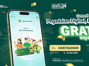 Transaksi Serba Mudah di Pegadaian Digital, Bebas Biaya Admin!