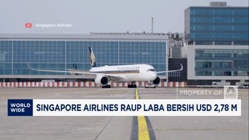 Video: Singapore Airlines Bagikan Bonus 7,45 Bulan Gaji
