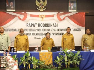 Wamendagri Pastikan Anggaran PSU di Kabupaten Boven Digoel Tersedia