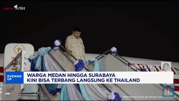 Video: Warga Medan-Surabaya Kini Bisa Terbang Langsung ke Thailand