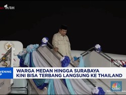 Video: Warga Medan-Surabaya Kini Bisa Terbang Langsung ke Thailand