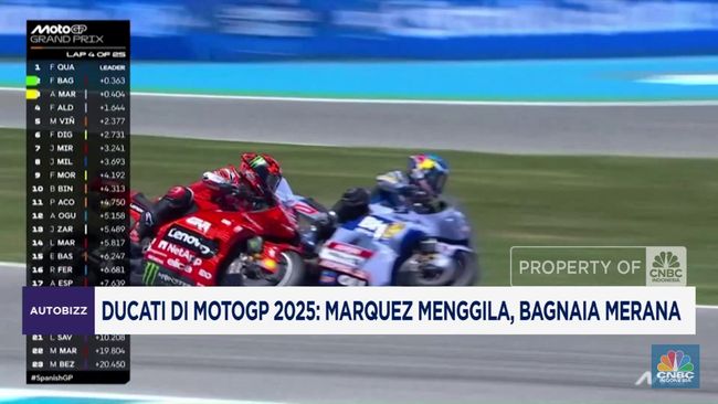 Video: 2 Juara Ducati Beda Nasib di Motogp 2025