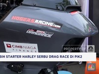 Video: 800 Lebih Starter Harley Serbu Drag Race di PIK 2