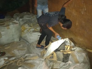 Polisi Gagalkan Penyelundupan 25 Ton Slag Timah di Pangkalpinang