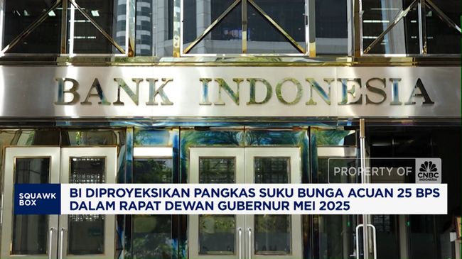Video: BI Diproyeksikan Pangkas Suku Bunga Acuan 25 Bps di Mei 2025