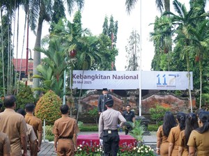 Dipimpin Mahayastra, Pemkab Gianyar Gelar Upacara Harkitnas ke-117