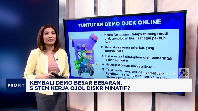 Video: Kembali Demo Besar-Besaran, Sistem Kerja Ojol Diskriminatif?