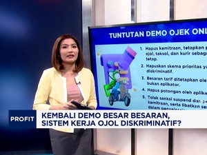  Kembali Demo Besar-Besaran, Sistem Kerja Ojol Diskriminatif?