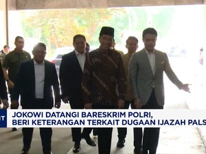 Video: Jokowi Datangi Bareskrim, Beri Keterangan Dugaan Ijazah Palsu