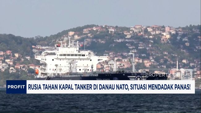 Video: Rusia Tahan Kapal Tanker di Danau NATO, Situasi Mendadak Panas!