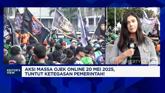 Video: Aksi Massa Ojek Online 20 Mei 2025, Tuntut Ketegasan Pemerintah