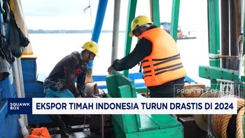 Video: Ekspor Timah Indonesia Turun Drastis di 2024