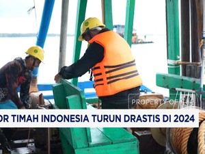 Video: Ekspor Timah Indonesia Turun Drastis di 2024