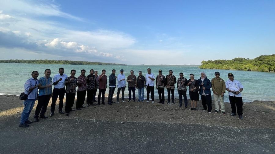 Kementerian Kelautan dan Perikanan (KKP) memetakan Kabupaten Rote Ndao, Provinsi Nusa Tenggara Timur menjadi salah satu wilayah potensial sebagai sentra garam nasional. (Dok. Humas Ditjen Pengelolaan Kelautan)