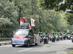 Aksi Offbid Massal di Solo, Driver Ojol Gelar Demo di DPRD