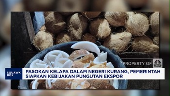 Video: Pasokan Kelapa Turun, Pemerintah Siapkan Pungutan Ekspor